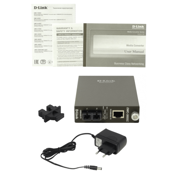 D-LINK 100mbps MM 2-SC 850nm 2km Convertid Medio Transceiver Multimod - Imagen 6