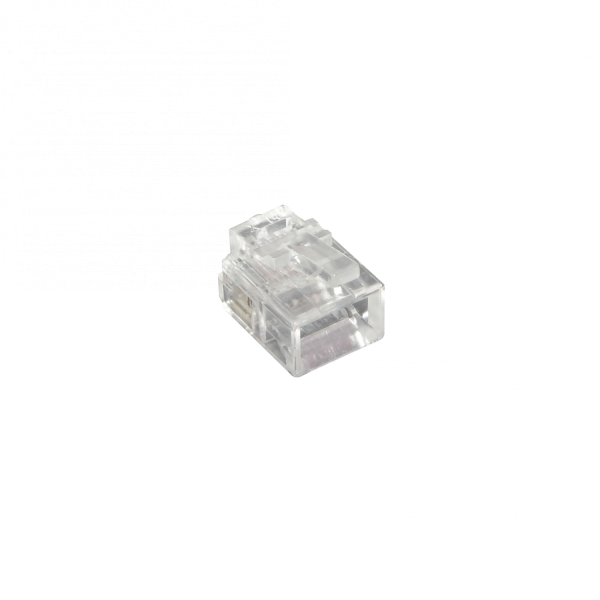 LINKMADE 10-unids RJ12 6P6C Macho Conector Crimpeable RJ25 - Imagen 2