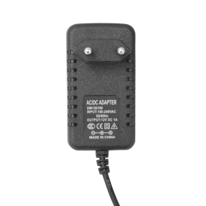 Plug-5,5x2,5mm 12V 1A 12W Plastica interior Fuente Poder Cable-85cm
