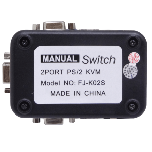 KVM 2-PS2-VGA requiere-Cables no-req-Fuente-Poder