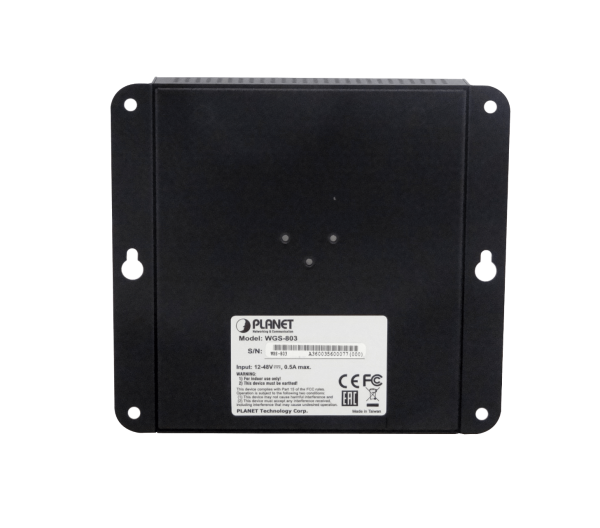 PLANET 8-1000 Switch Industrial no-Admin Plano/DIN req/12-48VDC IP30 - Imagen 2