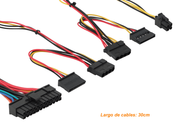 DM Fuente Poder ATX 550W Sata requiere cable poder C13 opc-salida-C14 - Imagen 2