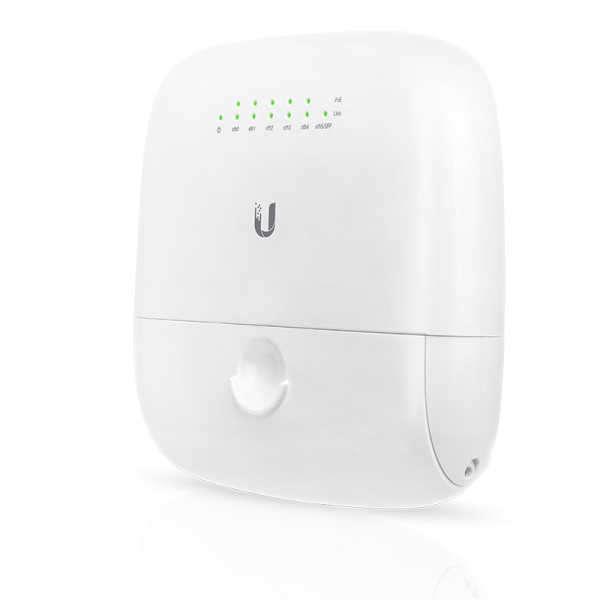 UBIQUITI 5-1000-PoE-24V 1-SFP inc-PoE24V30W Router Exterior Regleta24V