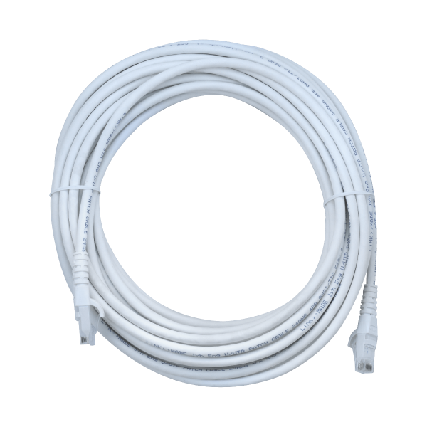 LINKMADE 10mt Cat6 U/UTP Blanco LSZH Cable Patch Inyectado Multifilar - Imagen 2