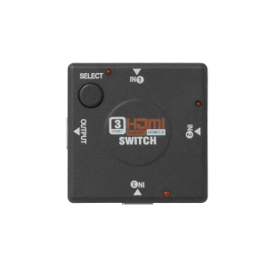 Switch 3-in 1-out 4-HDMI-H v1.2 1920x1200 1080p 225MHz 6x6x1,5cm
