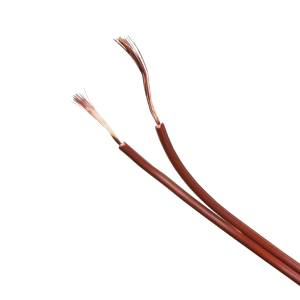 2x24AWG CCA 2x0,2mm2 100mt Cable Cafe Marron Paralelo Multif 11x0,15mm