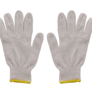 Blanco Par Guantes Multiuso Algodon