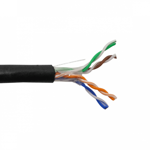 DAHUA 305m Ext Cat6 Negro AWG23 Cable UTP Unifilar Cobre PFM920-6U - Imagen 3