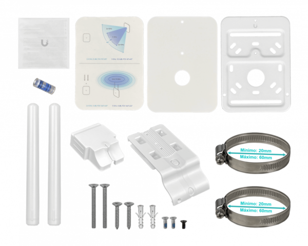 UBIQUITI 2x2 1-2500 WiFi7 5Gbps 2,4/5GHz 8/12dBi req-PoE+ inc-2-RPSMA - Imagen 5