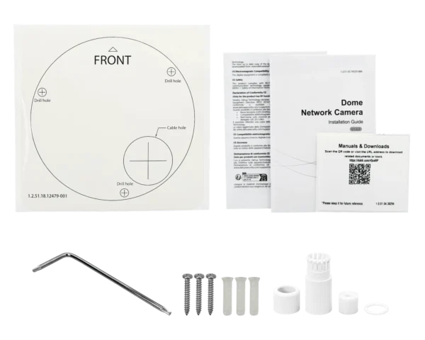 DAHUA Domo 5MP Fijo-2,8mm IP67 IK10 Poe IR50mt MicroSD WizSense