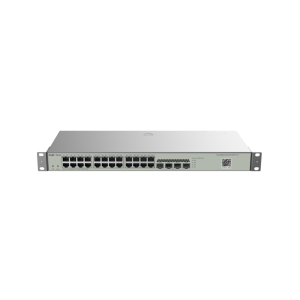 REYEE SWITCH CLOUD MANAGED ADMIN L2 24 PUERTOS GIGA 4 SFP