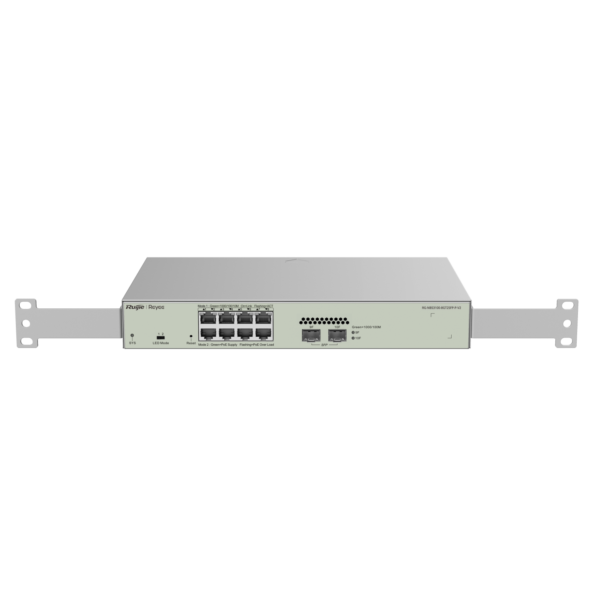 REYEE SWITCH CLOUD MANAGED ADMIN L2 8 PUERTOS GIGA POE AF/AT 125W 2 SFP