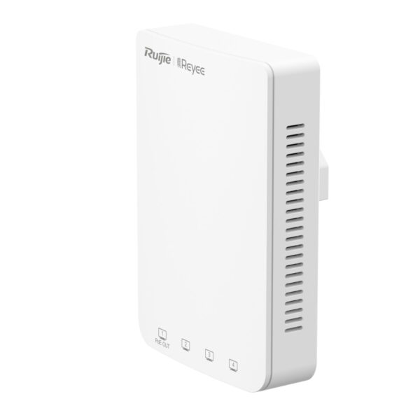 REYEE AP CLOU MONTAJE DE PARED, 802.11AC WAVE2 2X2 MU-MIMO, 5 PORT GIGA, 1 POE  IN AF/AT 4 POE OUT AF/AT