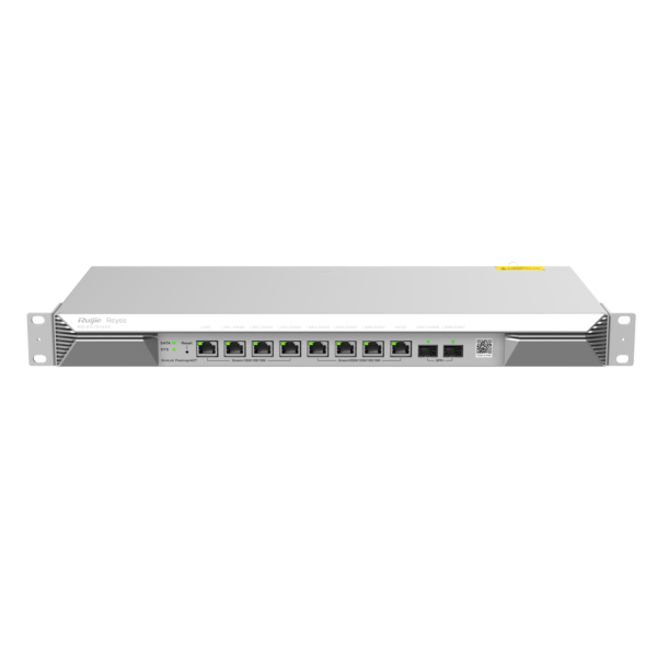 REYEE ROUTER CLOUD MANAGED 1500 USUARIO MULTI WAN, 2 SFP+ 1 WAN 2,5 GIGA, 3 LAN/WAN GIGA 3 LAN/WAN 2.5 GIGA   1 LAN GIGA 100V-240V AC