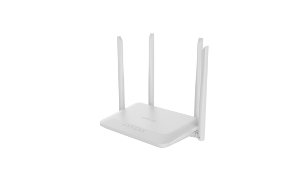 REYEE ROUTER HOME MESH. REYEE HOME APP, DUAL BANDA  2.4 GHZ 5 GHZ 1 WAN 10/100 3 LAN 10/100 DC 12V/0.6A