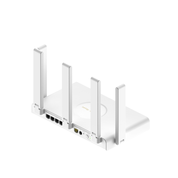 REYEE ROUTER HOME MESH. REYEE HOME APP, DUAL BANDA, WI-FI 6 1 WAN GIGA, 1 WAN/LAN GIGA, 3 LAN GIGA DC 12V/1.0A