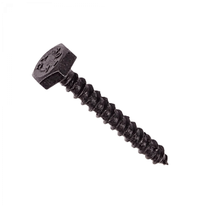 100-unids. Tornillo Tirafondo 3/16 X 1.1/2-pulgadas Negro 603048001