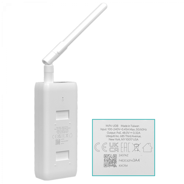 UI 5GHz Puente-867mbps y AP inc/inyect-PoE-af 5dBi-RPSMA 1-1000 UniFi - Imagen 7