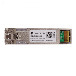 MIKROTIK 2-LC 1G/10G/25Gbps SM 10km 1310nm SFP+ SFP28 Fibra MonoModo