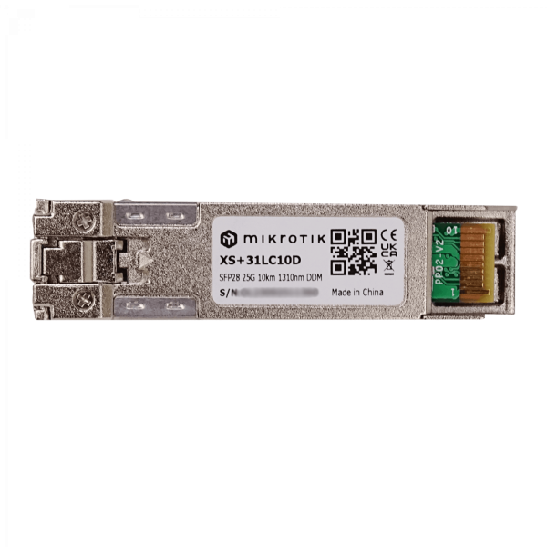MIKROTIK 2-LC 1G/10G/25Gbps SM 10km 1310nm SFP+ SFP28 Fibra MonoModo