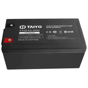 Batería de Ciclo Profundo AGM – TAIYO 12Vcc 200Ah