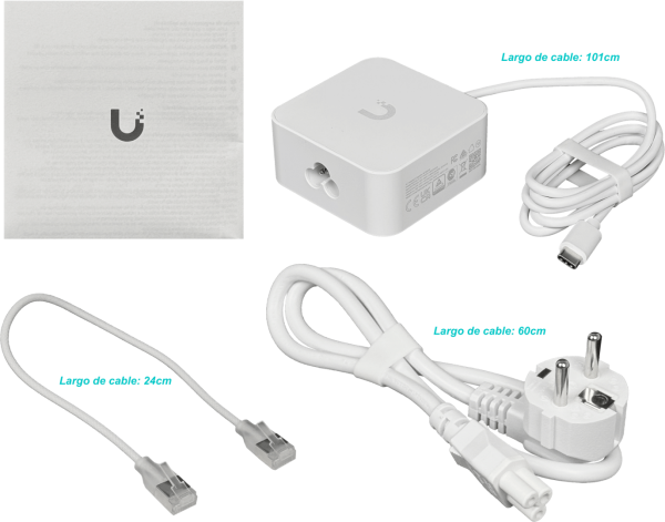 UI WiFi7 2,4/5/6GHz 11Gbps 1-10G 1-2500 inc-5V UniFi Cloud Gateway - Imagen 4