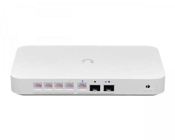 UBIQUITI 4-2500 1-10G 2-SFP+ IDS/IPS SD-WAN UniFi Gateway inc-54V - Imagen 3