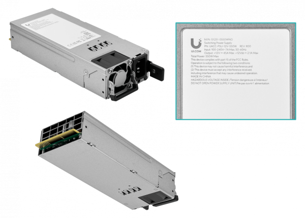 UBIQUITI 48-SFP28 6-QSFP28 Switch UniFi Rack Admin-L3 2-220Vac 550W - Imagen 6