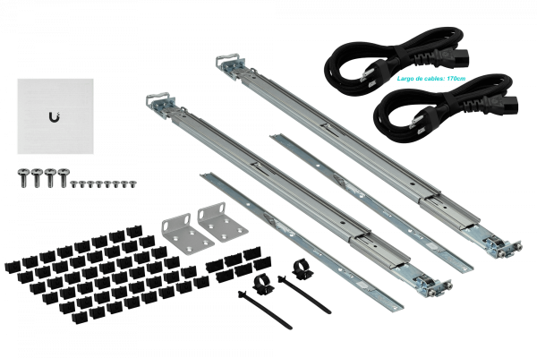 UBIQUITI 48-SFP28 6-QSFP28 Switch UniFi Rack Admin-L3 2-220Vac 550W - Imagen 7