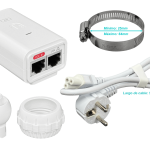 UBIQUITI 90º 5GHz AP Sectorial 1-1000 17dBi 25dBm inc-PoE24V 2,4g-Conf