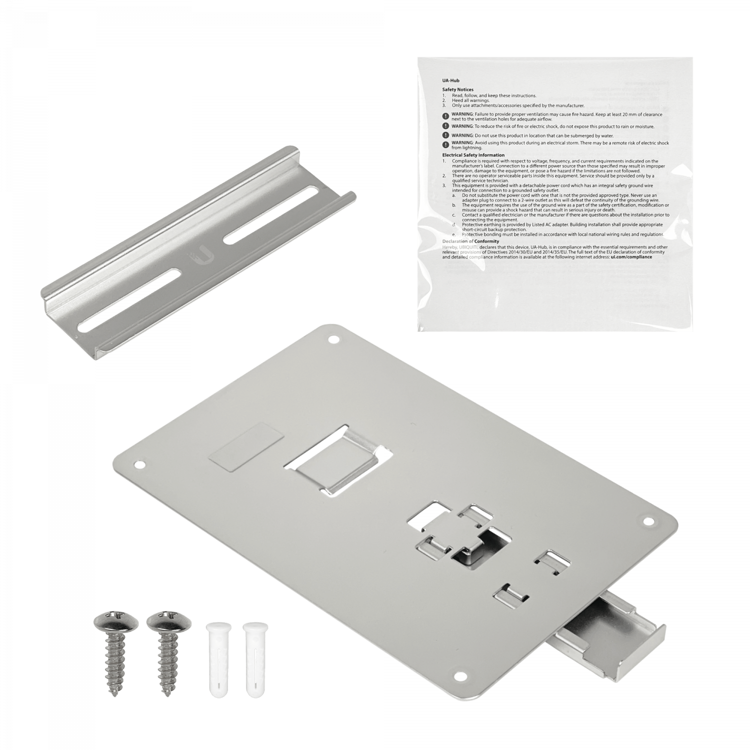 UBIQUITI 1-Puerta 2-Reader 2-Cams Sensores Pulsadores Riel-Din req-PoE - Imagen 2