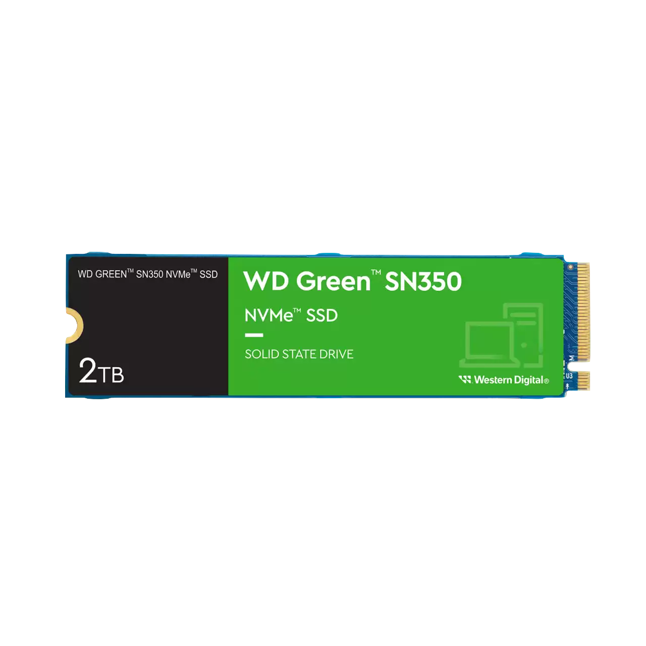 WESTERNDIGITAL 2TB NVMe M.2 3200-900mb/s M.2 SSD Solido WDS200T3G0C - Imagen 3