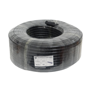 19mm Rollo-100mts 15mm-in Conduit Flexible Plastico Corrugado Negro PA