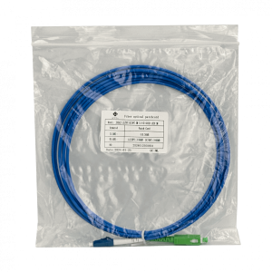 LSZH Blindado 3mt LC/UPC-SC/APC SM Simplex JumperFibra 3.0mm 9/125um