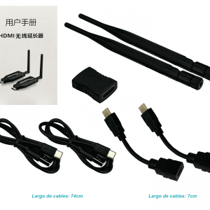 Kit HDMI Inalambrico HD HDMI-HDMI Ant-desmontables 50mt 5,8GHz