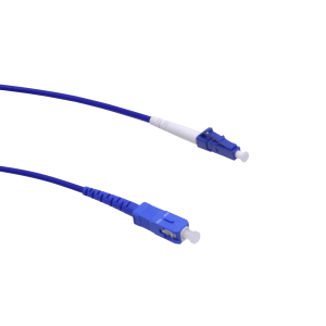 LSZH Blindado 2mt LC-SC SM Simplex Jumper Cable Fibra 3.0mm 9/125um