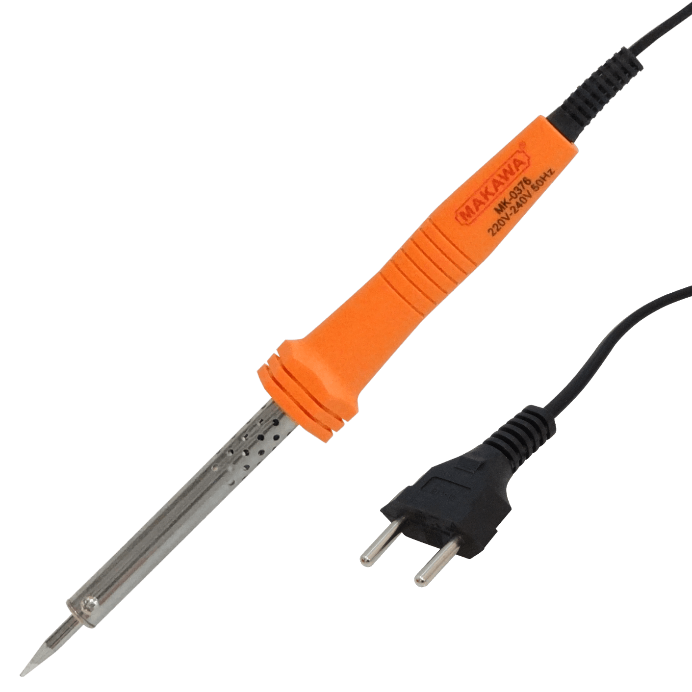 MAKAWA Cautin 40W 220-240VAC cable-1mt para soldar MK-0376 - Imagen 2