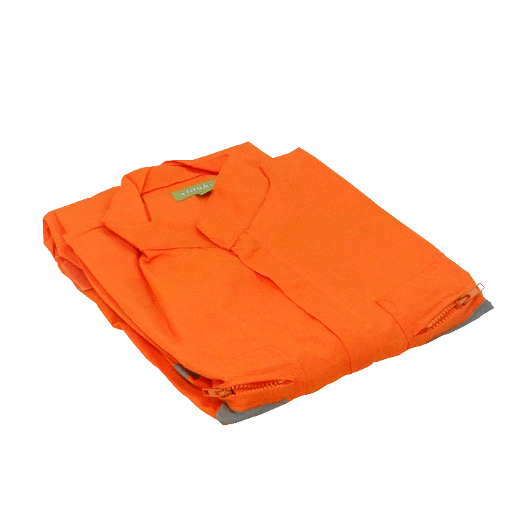 L Naranjo 46/48 Alt-176cm Overol Poplin Cintas-Reflectantes Poliester - Imagen 2