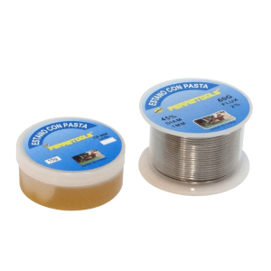 Soldadura 1,0mm 60-gramos y Pasta 15g CF-008 Solder Wire and Flux