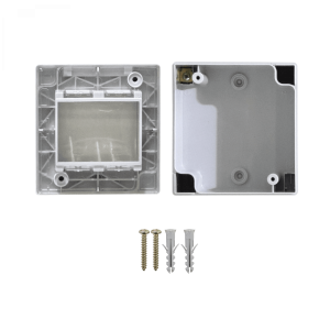 KALOP c/Tapa 2-Modulos Caja Gris IP55 2-Puestos Sigma KL42213