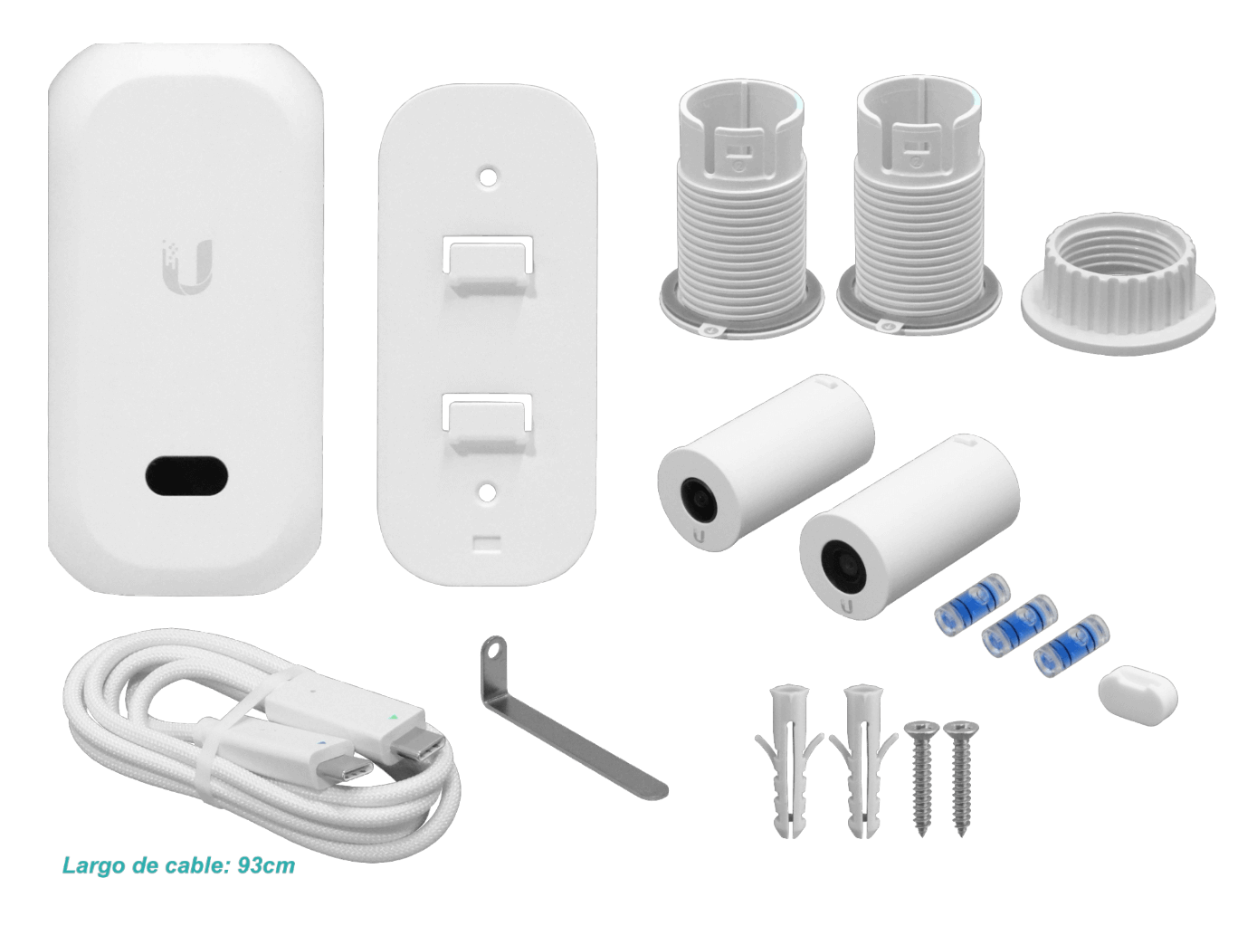 UBIQUITI Kit 2-Camaras 3264x2448 + 2560x2560 + Hub 1-1000 req-PoE-af - Imagen 2