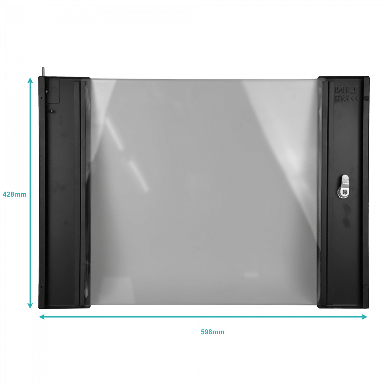 LINKMADE Puerta Rack 7U Repuesto para RK07-L - Imagen 3