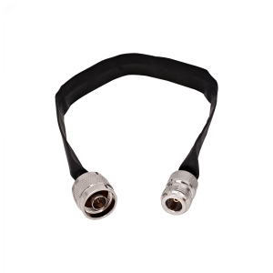 30cm Plano N-Hembra N-Macho Ventana Puerta Cable Coaxial 0-6GHz Negro