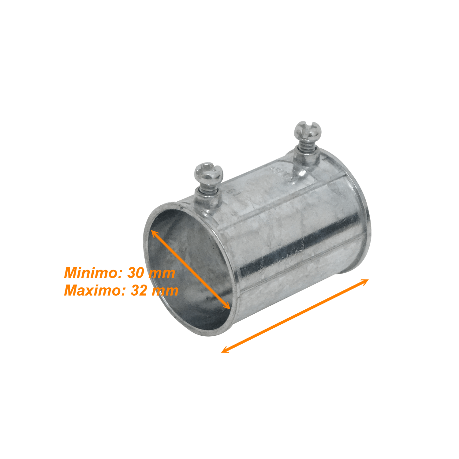 32mm Zinc Union para Conduit Rigido Metalico - Imagen 2
