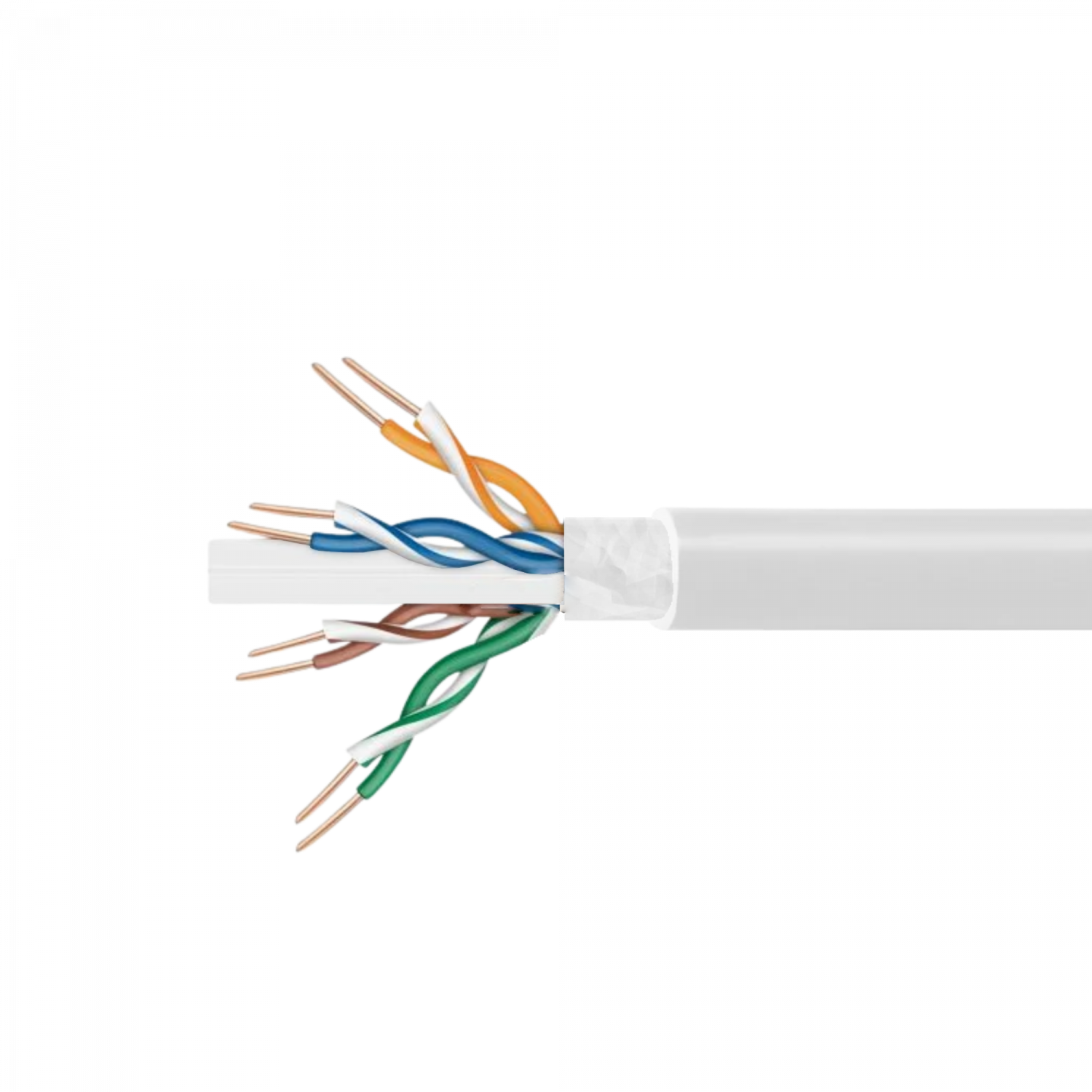 UBIQUITI CMR-UL1666 UTP Cat6A interior Blanco 305mt 23AWG Caja Cable - Imagen 4