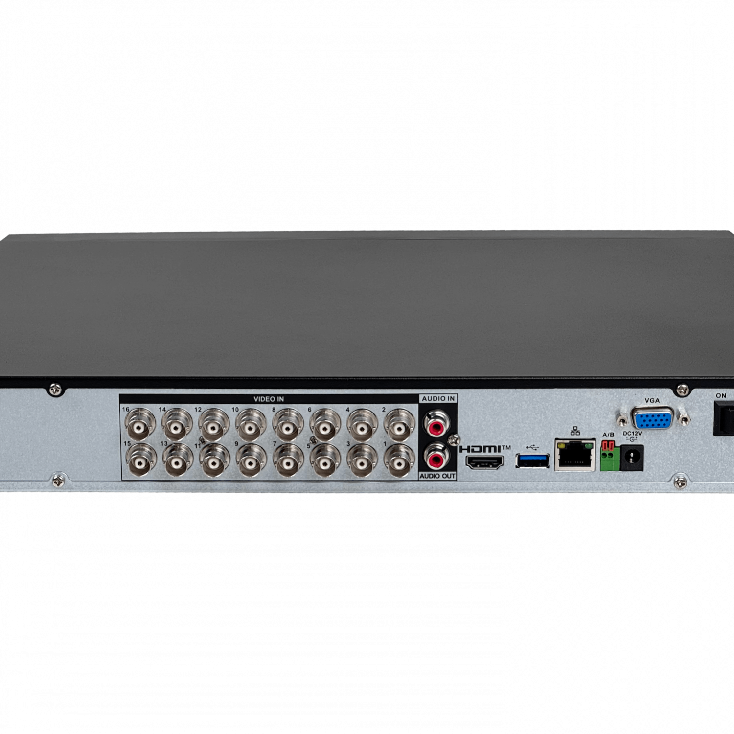 DAHUA Tribrido 4K 16-BNC-H 2-RCA-H HDMI VGA LAN USB IP 8MP Req-2xSATA