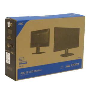 AOC 20-pulgadas 1920x1080p 75Hz HDMI/VGA 16:9 Monitor C13 100-240VAC