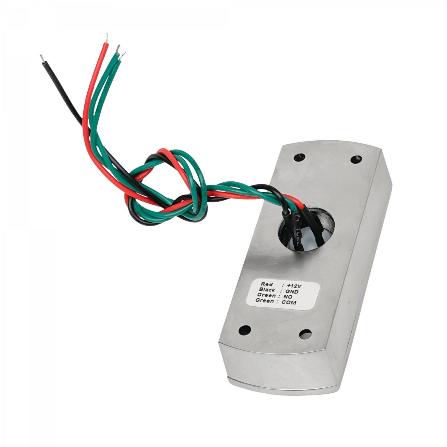 ZK Boton Pulsador-N/A 30x81x24mm Placa Metal Sobrepuesto - Imagen 4