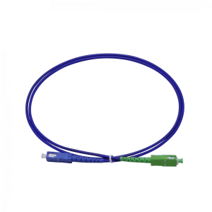 LSZH Blindado 1mt SC/APC-SC/UPC SM Simplex JumperFibra 3.0mm 9/125um