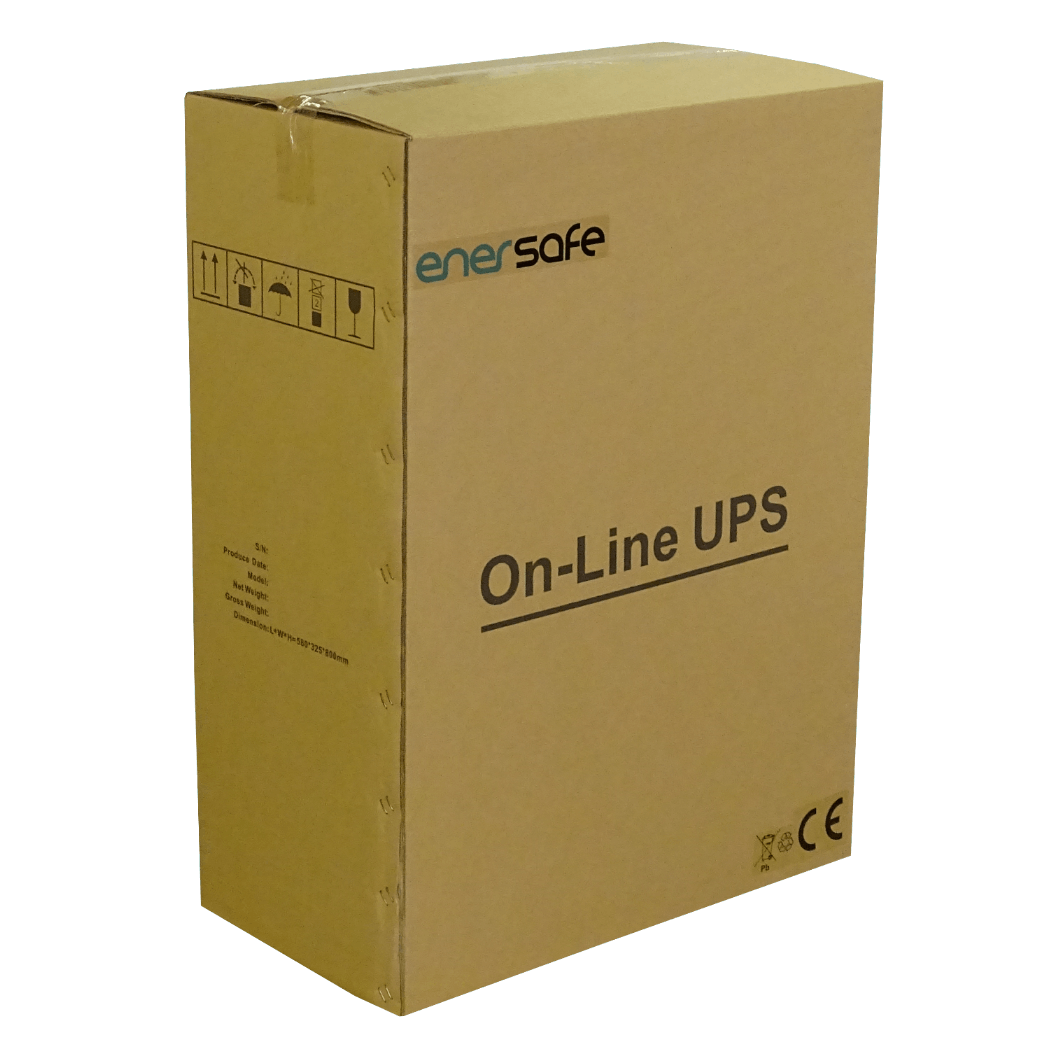 ENERSAFE 832WH 6KVA 6000W 0ms 16x9AH Expandibl-192VDC UPS Torre Online - Imagen 4